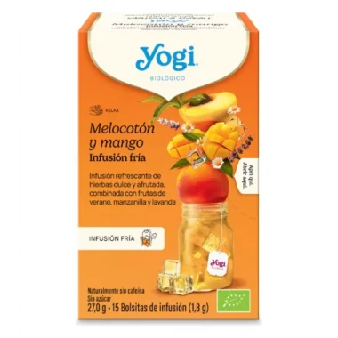 YOGI TEA | COLD BREW PEACH-MANGO ΒΙΟ 27g