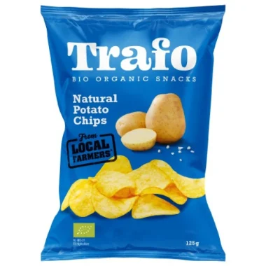 Trafo | Τσιπς Πατάτας (Με Φυσική Γεύση) με Θαλασσινό Αλάτι 125g