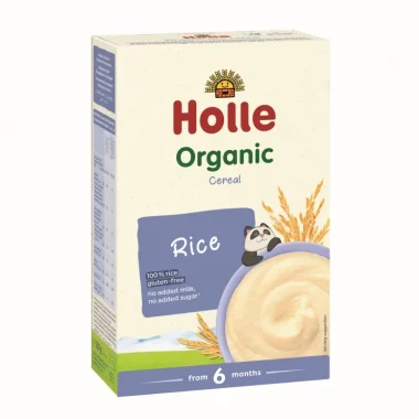 HOLLE | Βρεφική Κρέμα Δημητριακών Ρυζιού 6m+ 250g