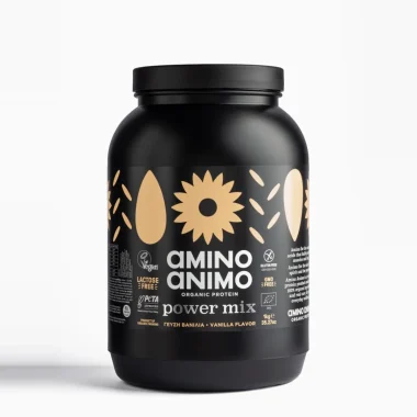 AMINO ANIMO | Σκόνη Πρωτεΐνης Power Mix Vanilla 1kg